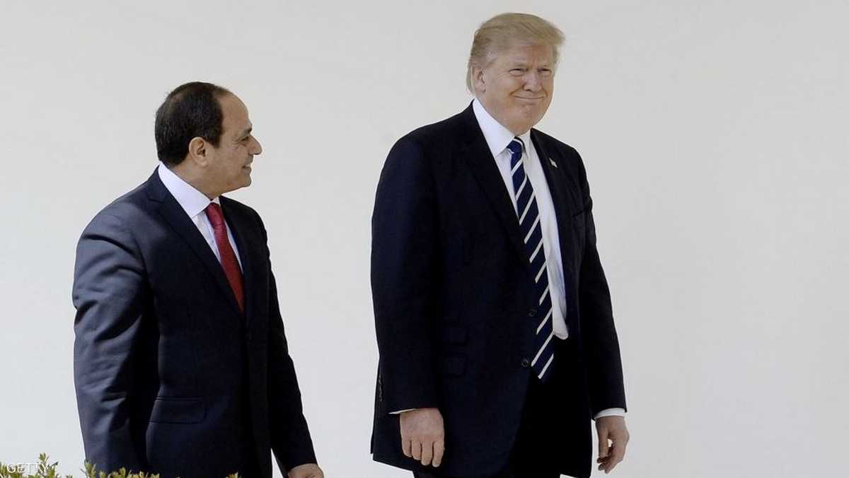 ترامب: نقف إلى جانب مصر في مواجهة الإرهاب