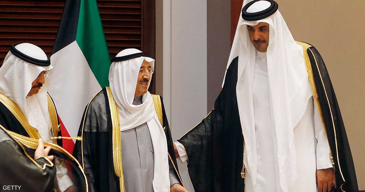 أمير قطر في زيارة  رمضانية  إلى الكويت   أخبار سكاي نيوز عربية