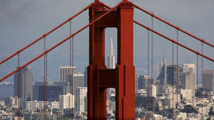 جسر البوابة الذهبية في سان فرانسيسكو