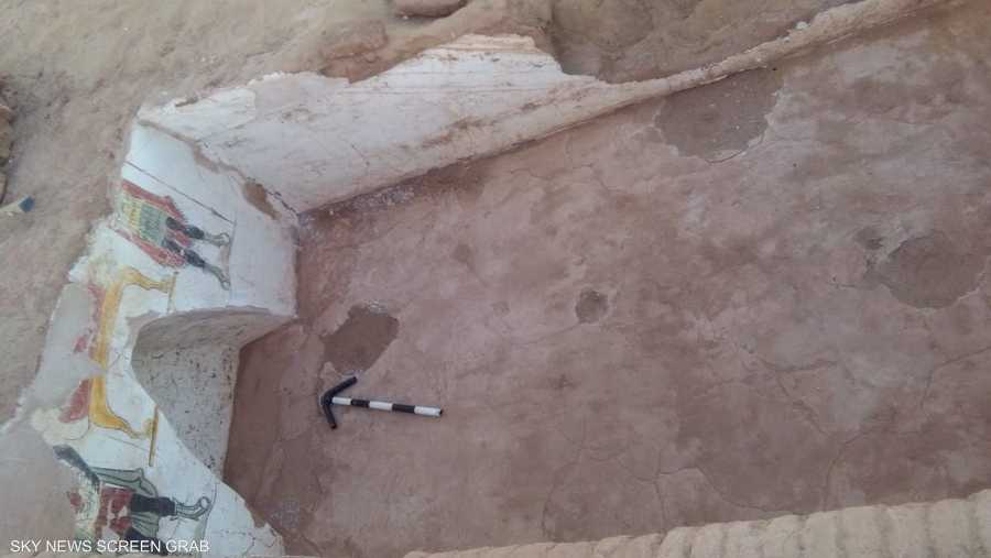 المقبرتان تقعان في جنوب مصر