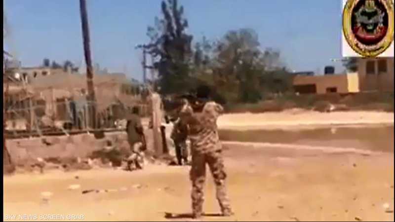 اشتباكات في عين زارة بين الجيش الليبي ومسلحين