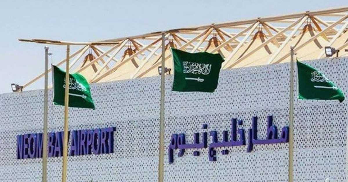 الخطوط السعودية تطلق أولى رحلاتها لخليج نيوم   أخبار سكاي نيوز عربية