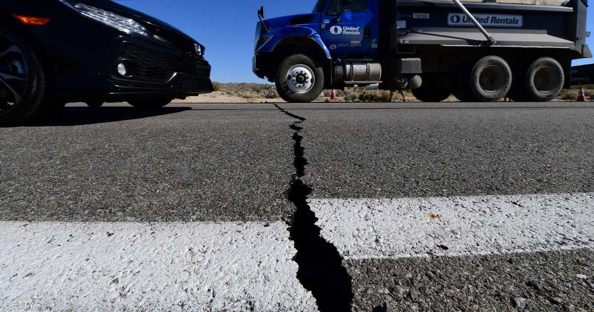 زلزال كاليفورنيا.. إعلان الطوارئ والجيش يخلي قاعدة عسكرية   أخبار سكاي نيوز عربية
