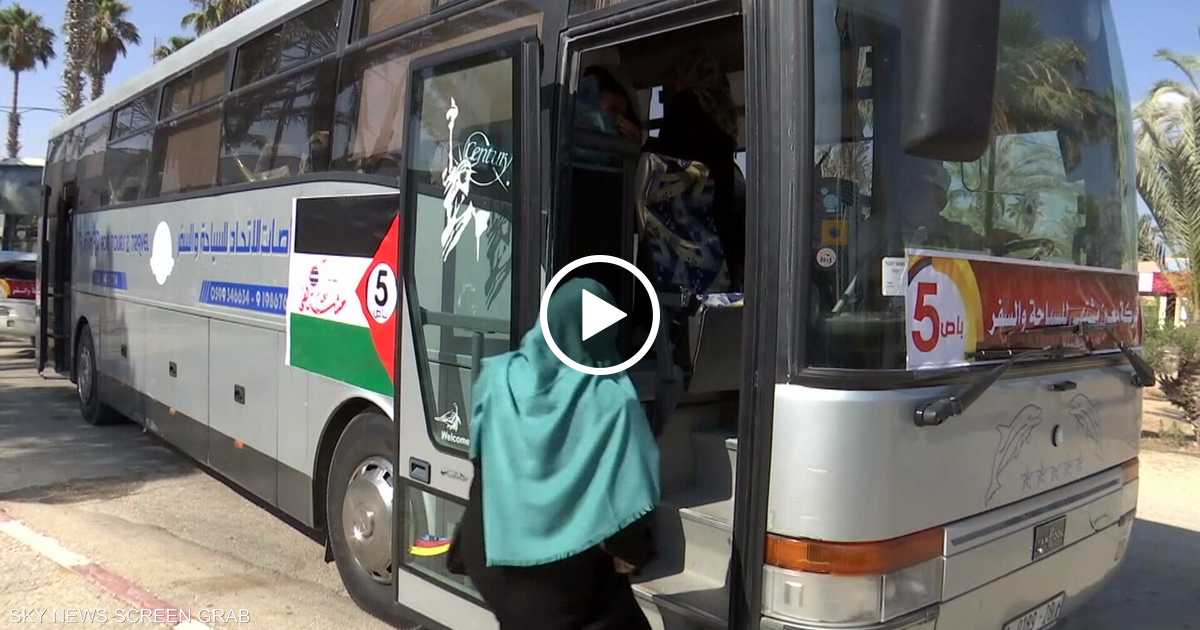 مغادرة أول فوج من حجاج غزة إلى السعودية عبر معبر رفح