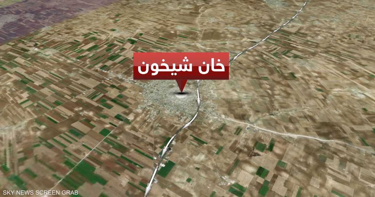 قوات النظام تدخل مدينة خان شيخون شمالي غرب سوريا   أخبار سكاي نيوز عربية