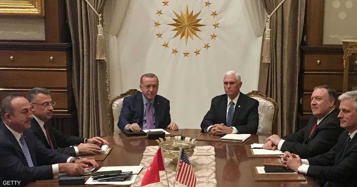 تفاصيل الاتفاق الأميركي التركي لإنهاء غزو شمال سوريا   أخبار سكاي نيوز عربية