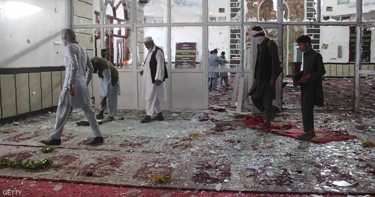 أفغانستان.. ارتفاع حصيلة ضحايا تفجير المسجد   أخبار سكاي نيوز عربية