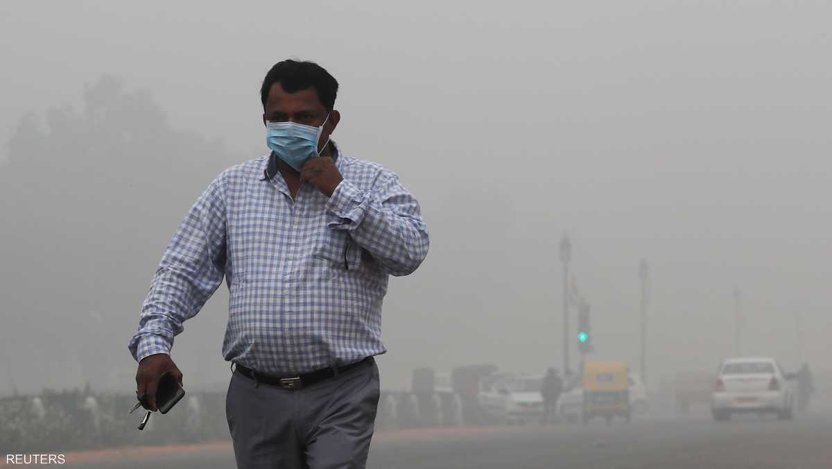 تسبب تلوث الهواء بـ1,2 مليون حالة وفاة مبكرة في الهند