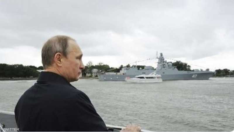 بوتن أشرف على التدريب في البحر الأسود