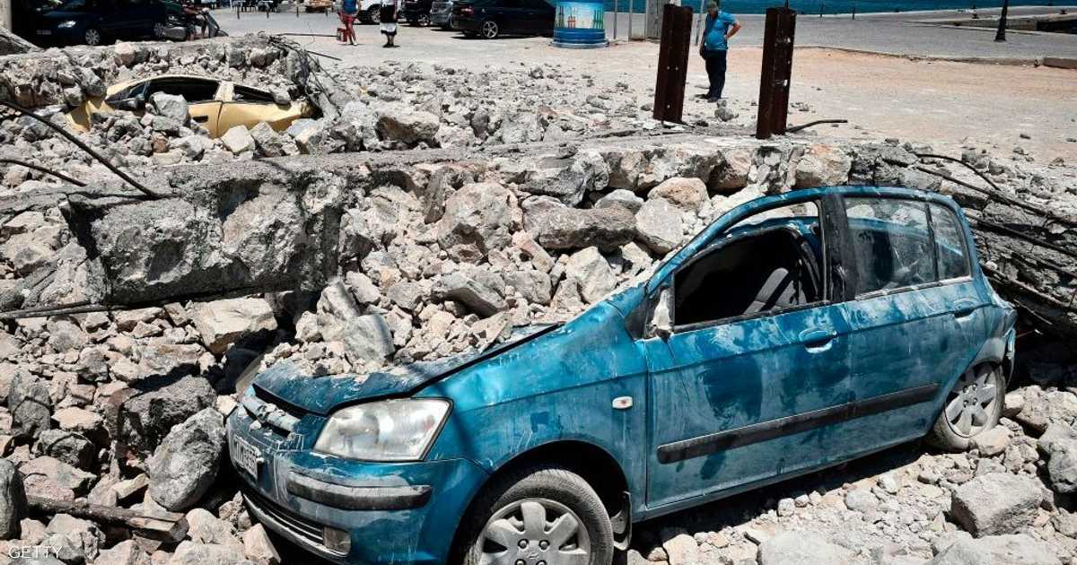 زلزال قوي يضرب اليونان   أخبار سكاي نيوز عربية