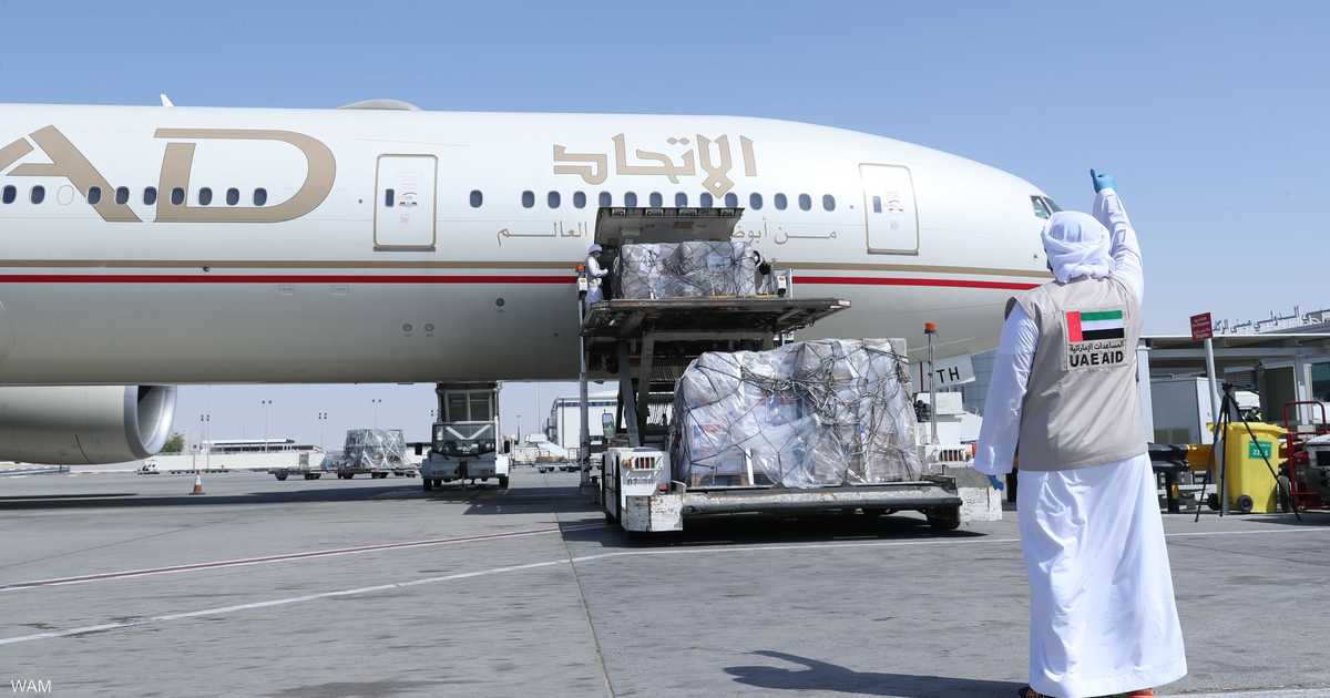 الإمارات ترسل مساعدات طبية إلى السودان   أخبار سكاي نيوز عربية