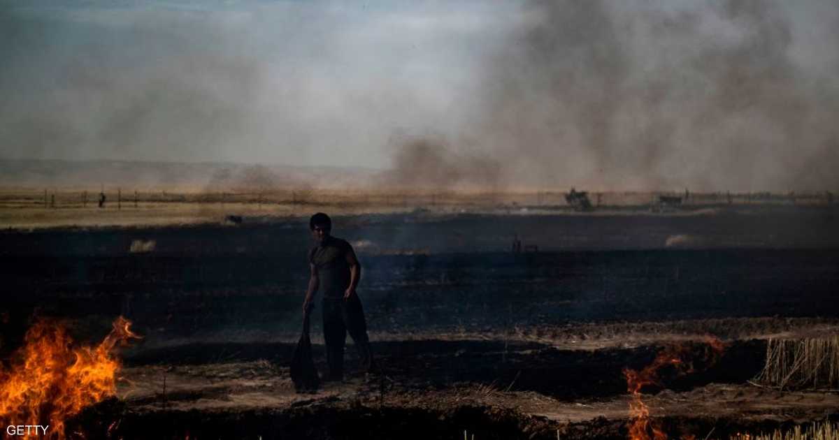 ترامب يأمر بحرق هكتارات من حقول القمح في سوريا   أخبار سكاي نيوز عربية