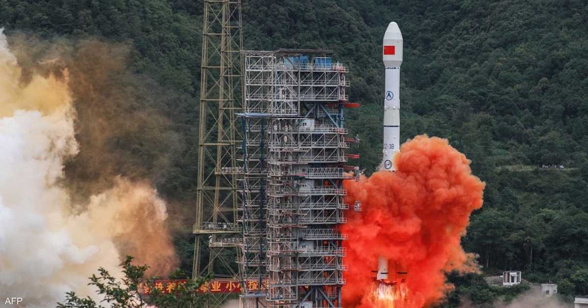 اخبار الصيني اخر الصاروخ حطام الصاروخ