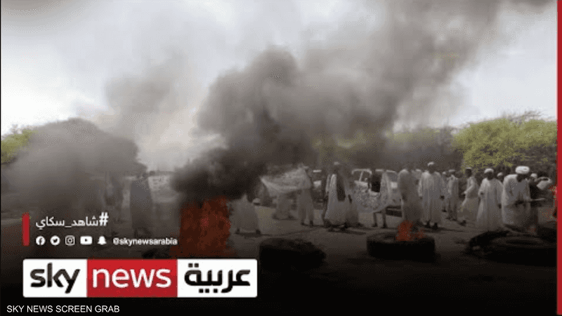 السودان.. قبائل تنفي إغلاق طريق الشرق الخرطوم أمام السلع