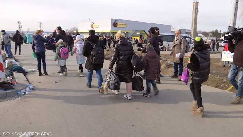استمرار معاناة اللاجئين على الحدود البولندية الأوكرانية