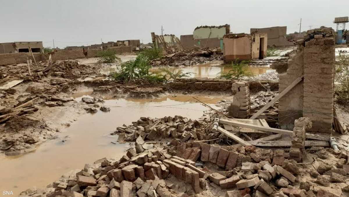 السيول دمرت عشرات القرى في شمال ووسط وشرق السودان