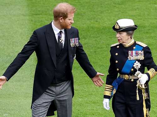 Prins Harry ved dronning Elizabeths begravelse