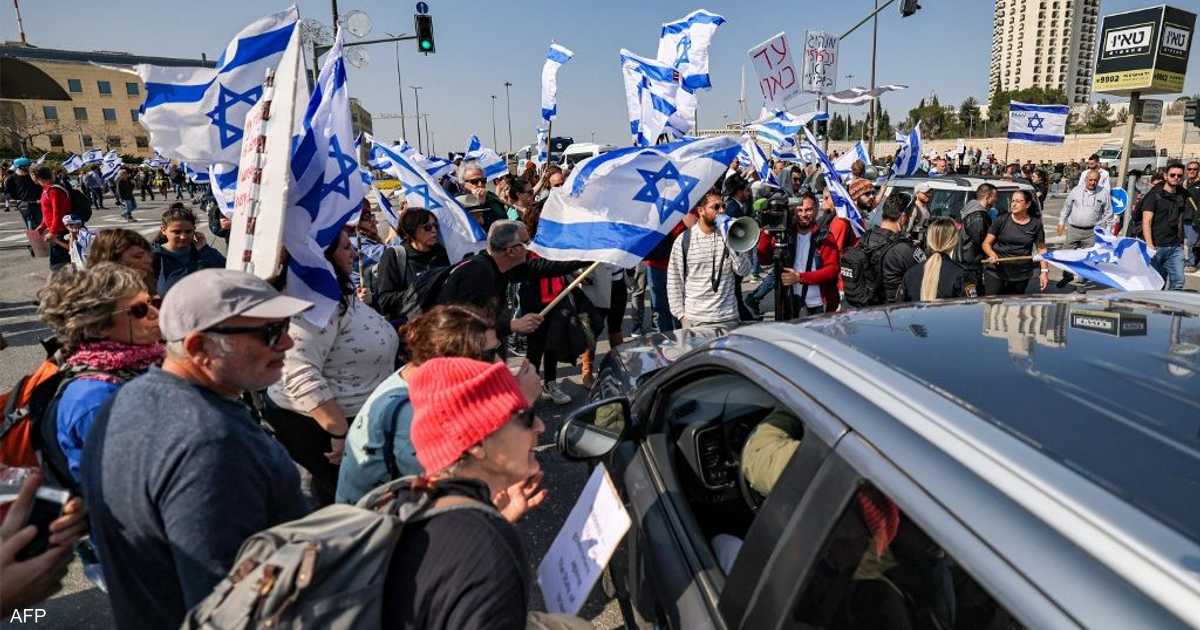 الإصلاحات القضائية تشعل الشارع الإسرائيلي