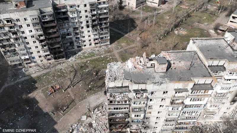 صور جديدة تكشف حجم الدمار في دونباس