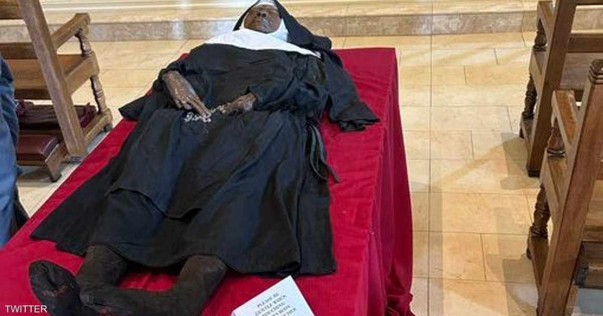 The body of a nun “has not decomposed” since 2019.. and this is the explanation of science