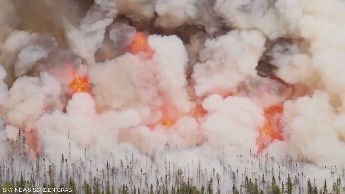 الحرائق تزداد سعيرا وألسنة اللهب تتقدم شرقي كندا