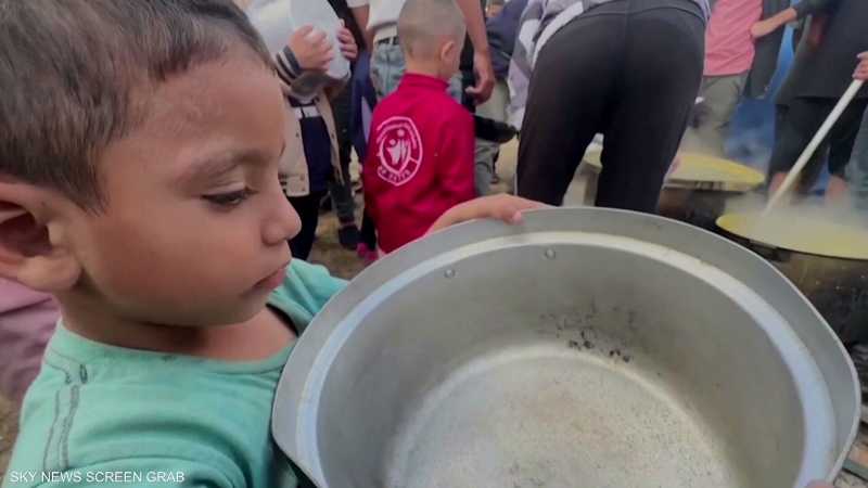اليونيسف:80% من أطفال غزة يعانون من فقر غذائي حاد