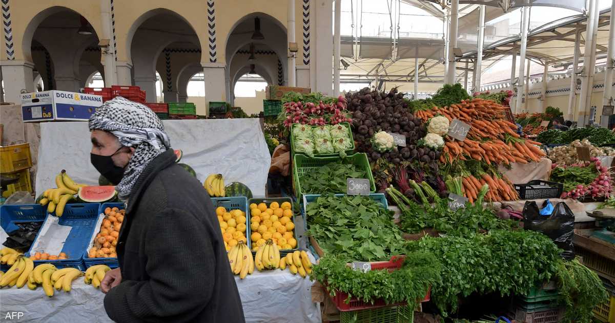 التضخم في تونس يتباطأ إلى 7.2% خلال أبريل