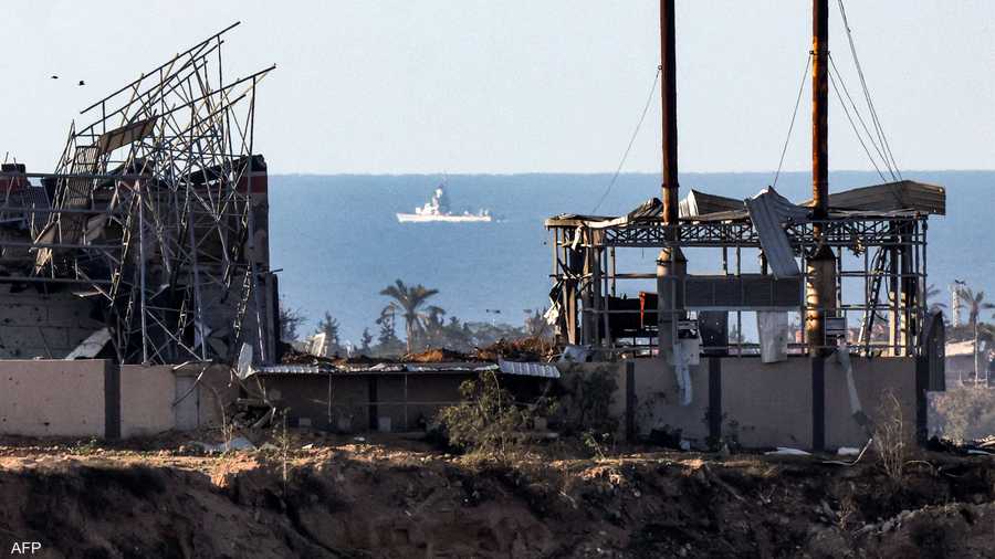 غزة تنتظر المساعدات من البحر