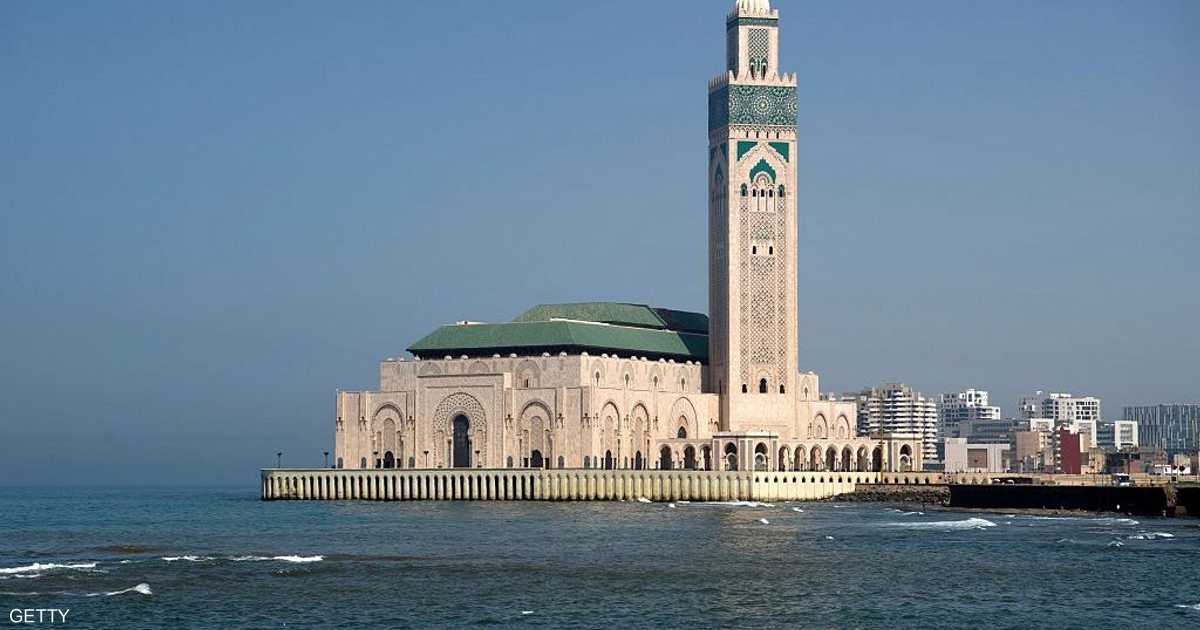 مسجد الحسن الثاني جوهرة مغربية فوق الماء أخبار سكاي نيوز عربية