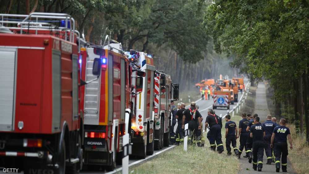 حرائق الغابات في ألمانيا سبب عسكري وراء الكارثة الرابطة نيوز