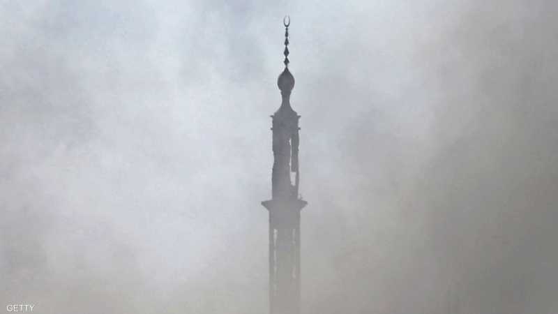 التحالف الدولي يقصف مسجدين استخدمهما داعش كقواعد عسكرية 1-1193307.JPG