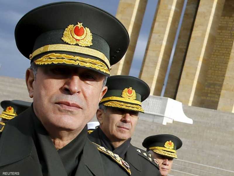 رئيس أركان الجيش التركي خلوصي أكار (أرشيف)