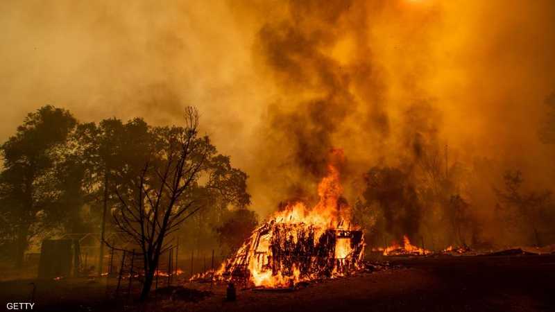 حرائق الغابات تستعر في كاليفورنيا وارتفاع عدد القتلى أخبار