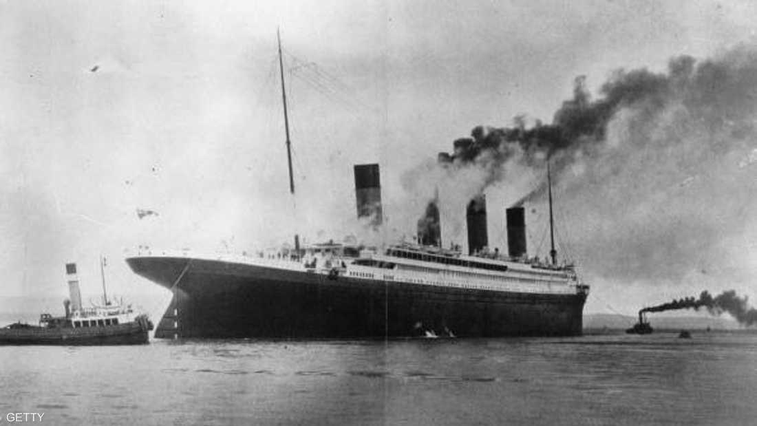 أبحرت السفينة التيتانيك للمرة الأولى والأخيرة عام 1912