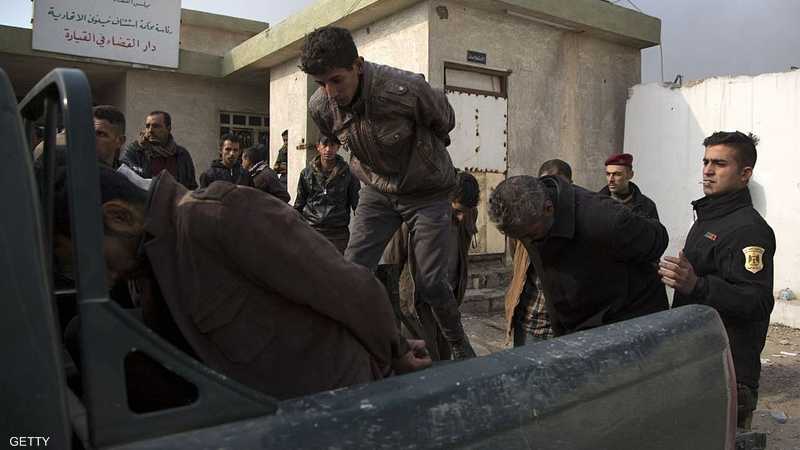 الجيش العراقي يحتجز مشتبهين بالانتماء إلى داعش- أرشيف