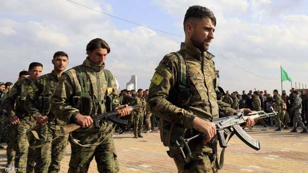 قوات كردية في سوريا