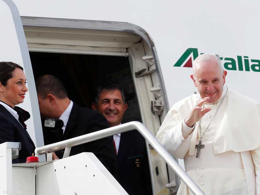 سيصل البابا فرنسيس مساء الأحد إلى أبوظبي