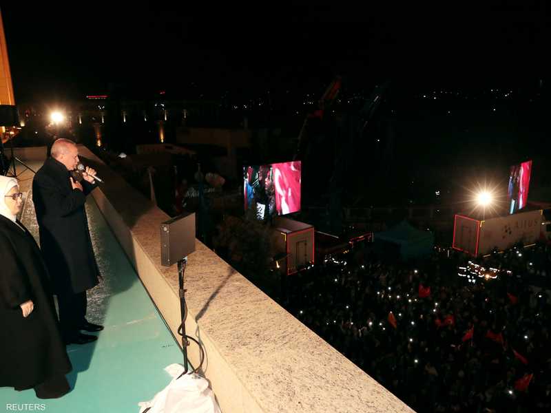 تركيا اعترف بفقدان مدن كبرى خلال خطاب "النصر"