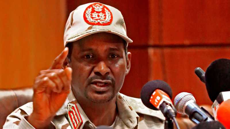 حميدتي: نعمل على إيصال السودان إلى الحكم المدني 1-1248843.jpg
