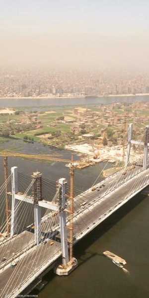 "غينيس" تعلنها رسميا.. مصر تمتلك أعرض جسر معلق في العالم 1-1252880.jpg