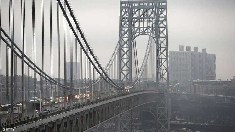 إنذار بقنبلة" يغلق جسر جورج واشنطن في نيويورك 1-1278002.jpg