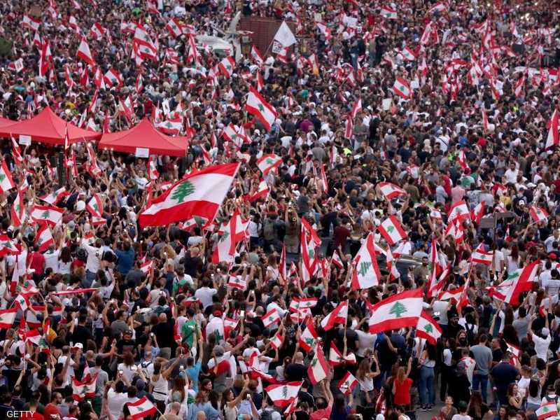 التظاهرات تعم لبنان من الشمال إلى الجنوب