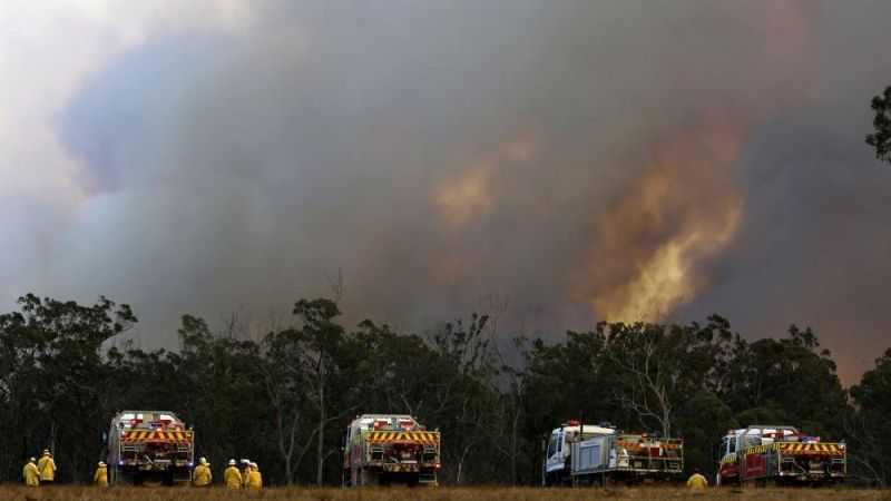 حرائق الغابات تقترب من قلب أكبر مدينة في أستراليا أخبار سكاي