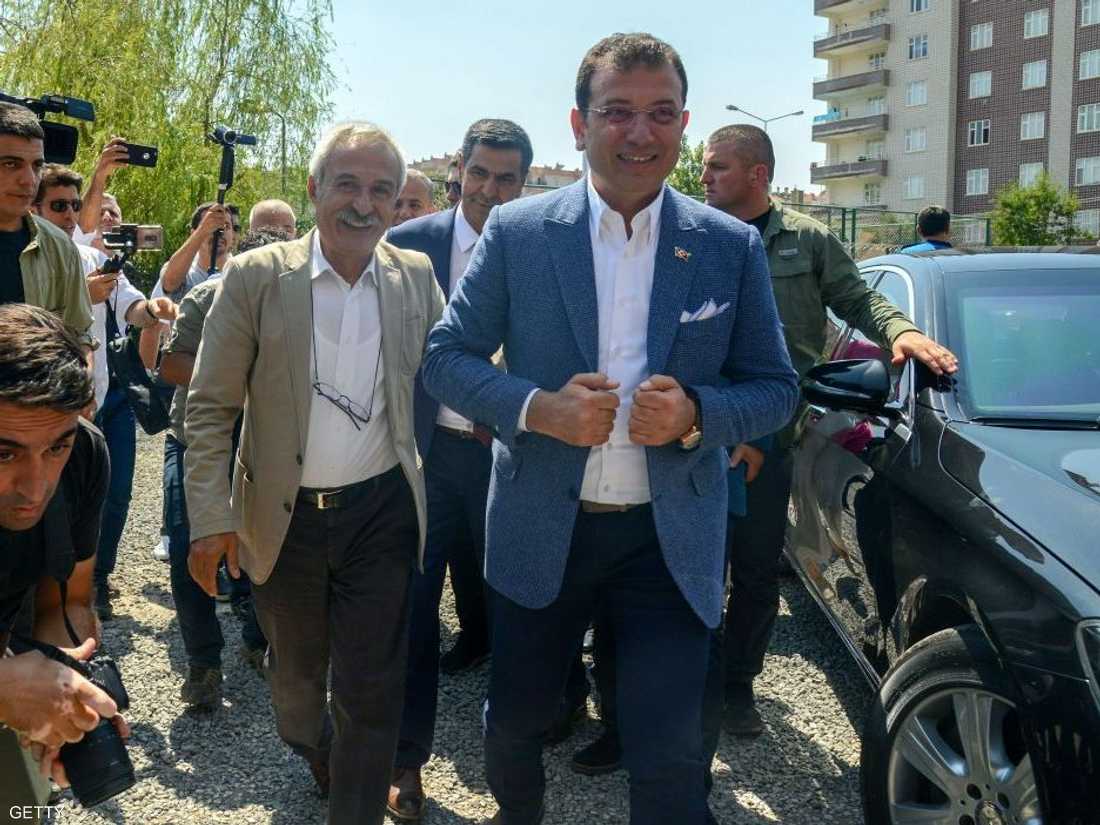 أكرم إمام أوغلو تولى بلدية إسطنبول في صيف 2019