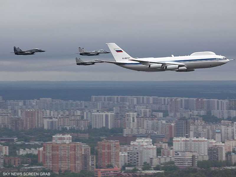 طائرة يوم القيامة ظهرت الثلاثاء في موسكو